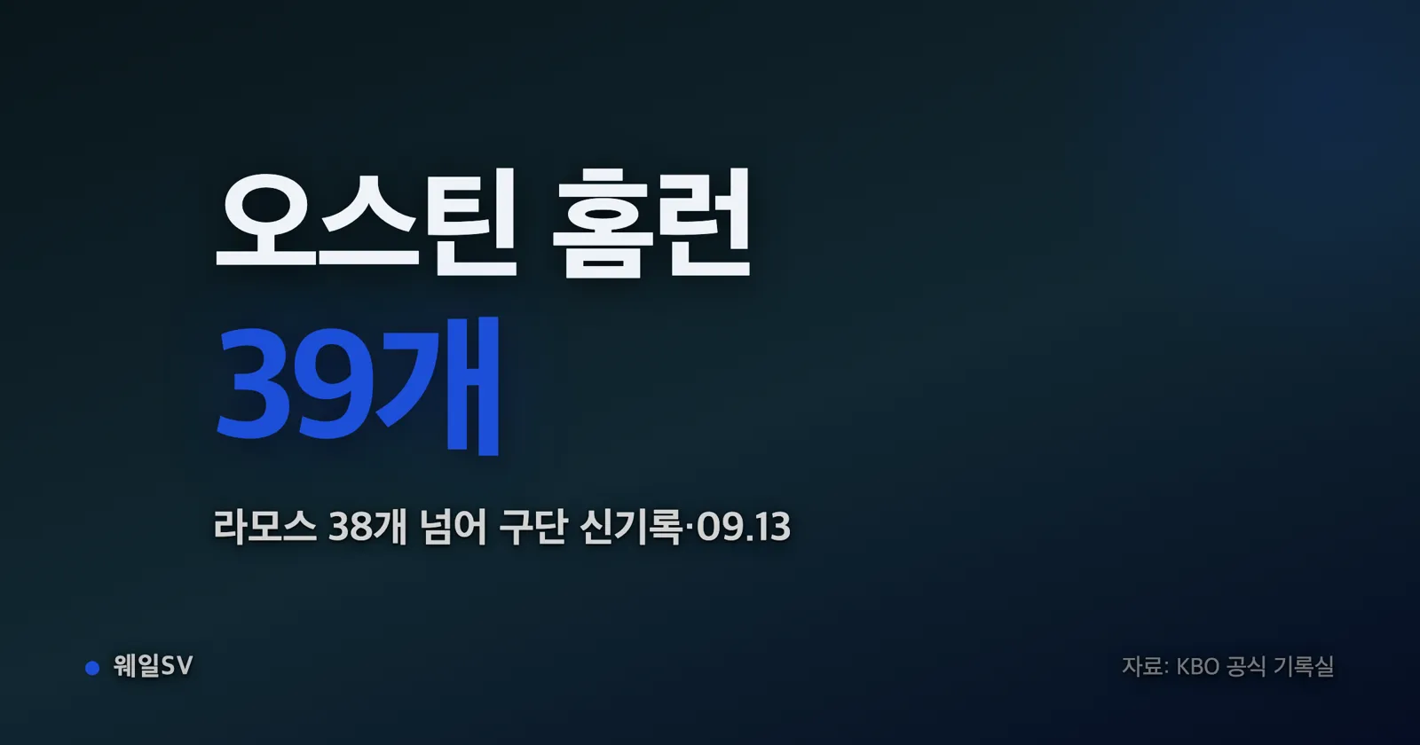 야구장 타석에서 LG 유니폼을 입은 타자가 힘껏 배트를 휘두르는 모습을 그린 일러스트