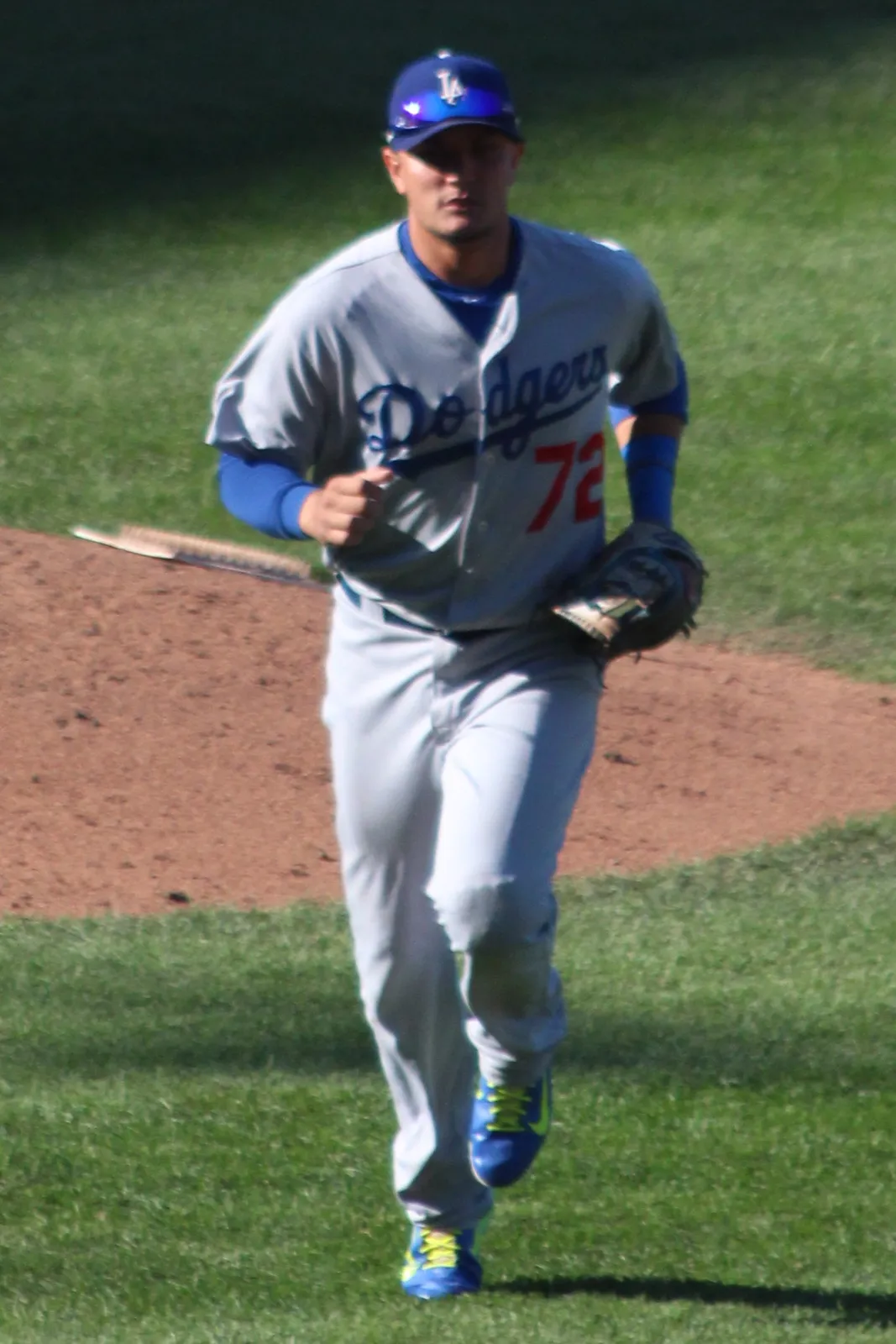 Dodgers' Rohas replaced due to back pain...Kim Hye-sung's possibility of playing in NLDS Game 4 draws attention